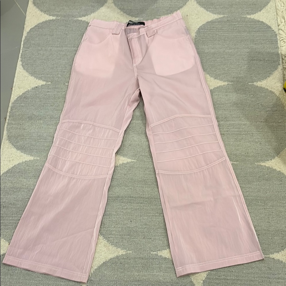 Silence + Noise Blush Pink Pants